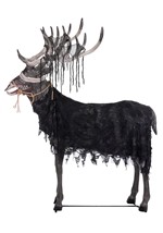 7FT Animated The Sinister Stag Decoration Alt 2