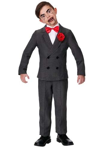 Creepy Ventriloquist Dummy Kids Costume