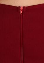 Deluxe Womens Red Cloak Costume Alt 11