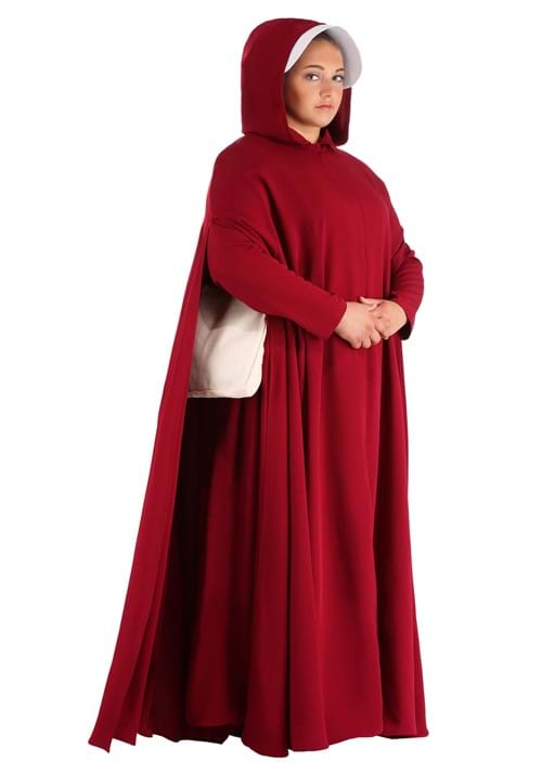 Plus Size Deluxe Red Cloak Womens Costume