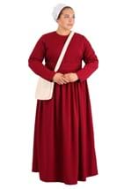 Plus Size Deluxe Red Cloak Womens Costume Alt 5