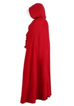 Women's Red Cloak Costume Alt 5