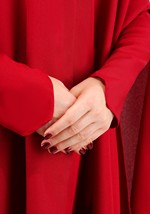 Women's Red Cloak Costume Alt 8