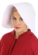 Adult White Puritan Costume Bonnet Alt 3