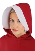 Adult White Puritan Costume Bonnet Alt 4