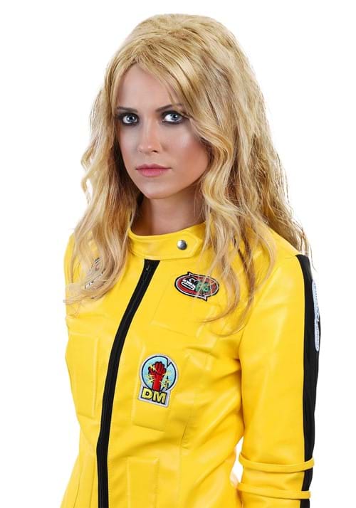 Blonde Ninja Assassin Womens Costume Wig
