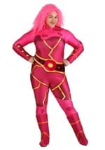 Plus Size Fiery Superhero Womens Costume