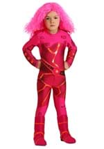Girls Fiery Superhero Toddler Costume