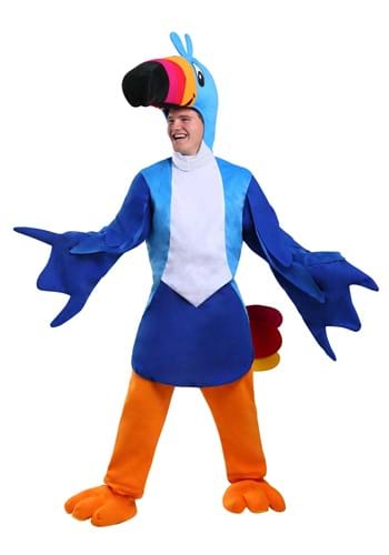 Bright Blue Toucan Adult Costume