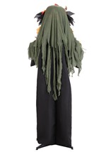 Animatronic Creepy Jeeves Pumpkin Greeter Decoration Alt 2