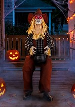 Animatronic Jumpy Juniper the Startling Scarecrow Decoration