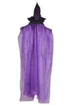 7FT Hanging Luxara the Lavender Witch Decoration 1