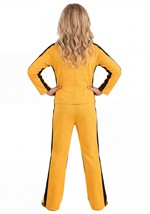 Kids Yellow Ninja Assassin Costume Alt 1
