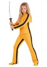 Kids Yellow Ninja Assassin Costume