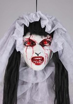 6FT Ghostly Gloria the Hanging Bride Animated Decoration Alt