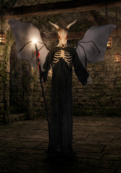 Phidion the Goat Demon Light Up Halloween Decoration