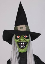 Animatronic Seated Cackling Witch Decoration Alt 3