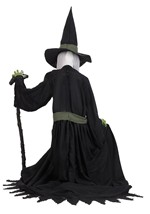 Animatronic Seated Cackling Witch Decoration Alt 2