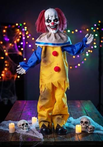 3FT Mini Milo the Sing Along Clown Animated Decoration