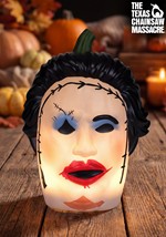 Pretty Woman Leatherface Realistic Pumpkin Decoration