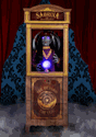 Animatronic Sabrina the Fortune Teller Decoration