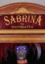 Animatronic Sabrina the Fortune Teller Decoration Alt 4