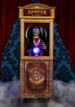 Animatronic Sabrina the Fortune Teller Decoration Alt 1