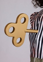 Haunted Wind Up Animatronic Doll Decoration Alt 7