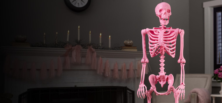 pink skeleton