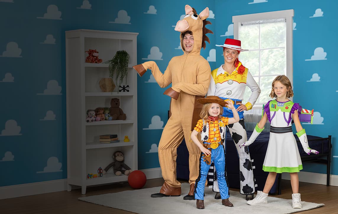 Toy Story group character costumes